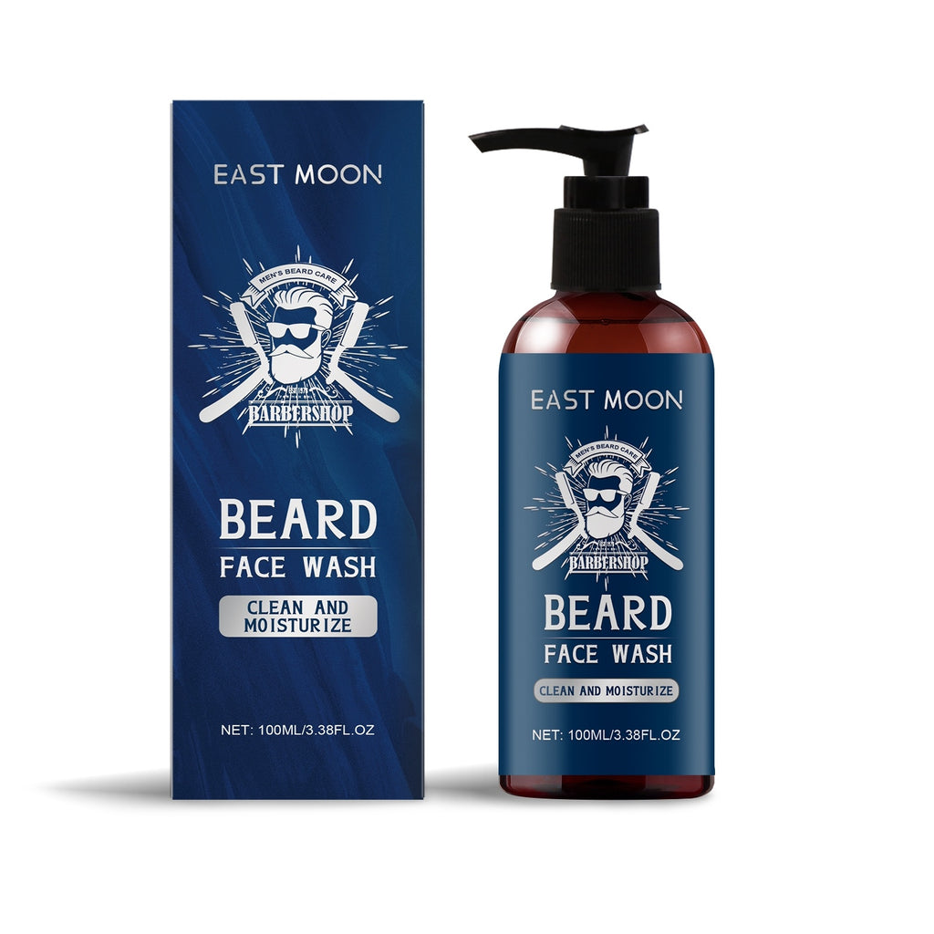 East Moon Men's Sandalwood Beard Shampoo