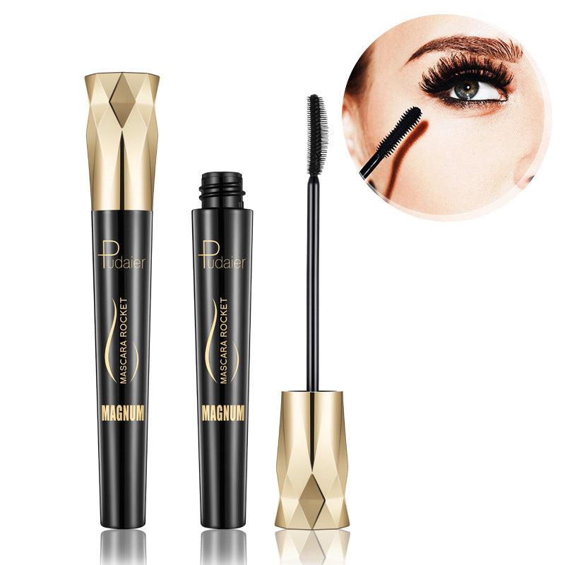 Pudaier Crown Mascara 4D Thick Curl Waterproof Not Smudge