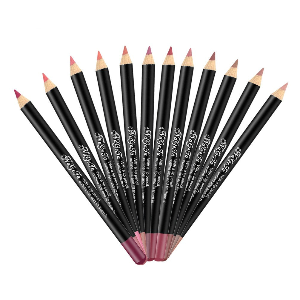 Nageta 12 Colors Matte Lip Liner Single
