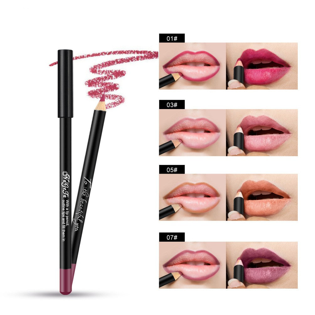 Nageta 12 Colors Matte Lip Liner Single
