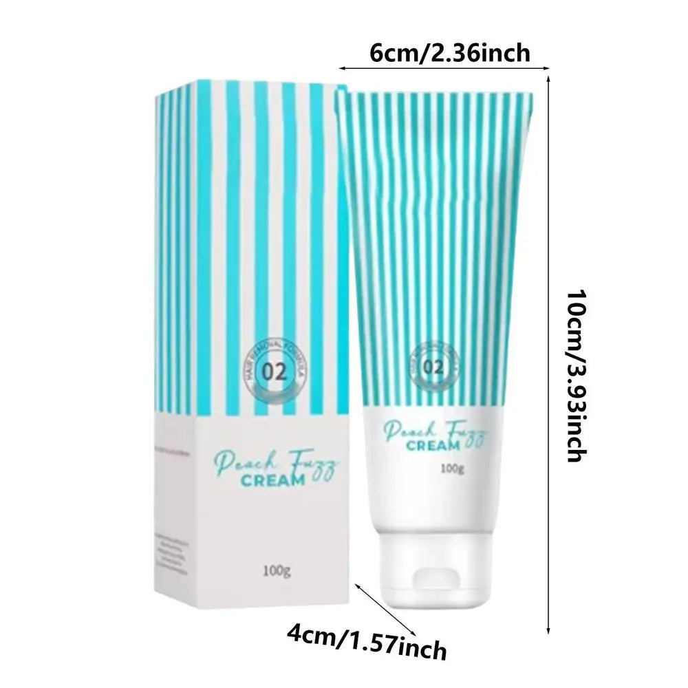 Peach Fuzz Women's Lip Depilatory Cream Remove Lip Hair Remove Moustache Ice Feeling Comfortable Depilatory Cream