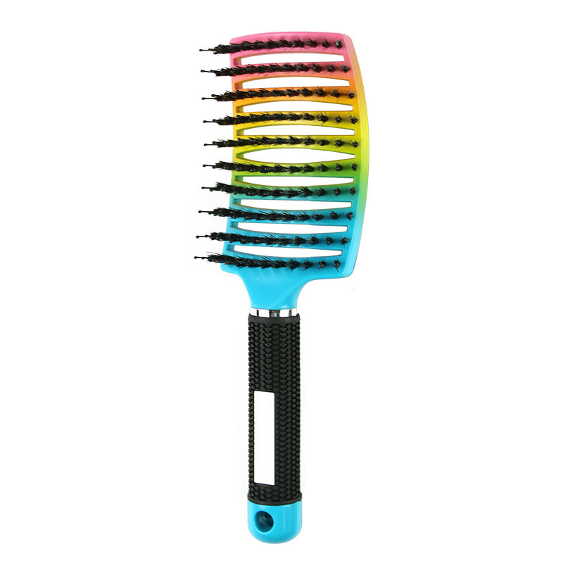 Big Curved Comb Bristle Massage Comb Curly Hair Multifunctional
