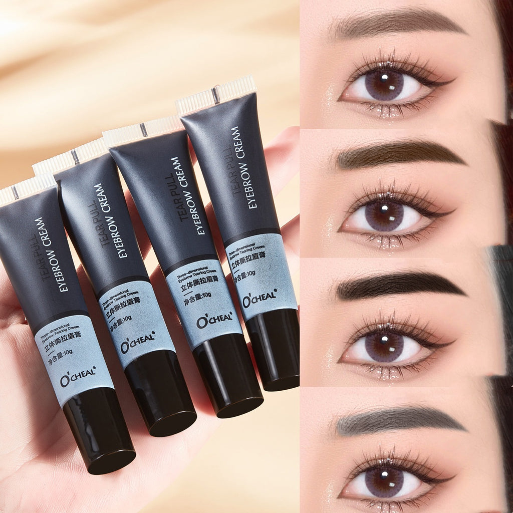 O'Cheal Tear And Pull Brow Cream Semi-permanent Eyebrow Cream Durable Waterproof And Sweatproof