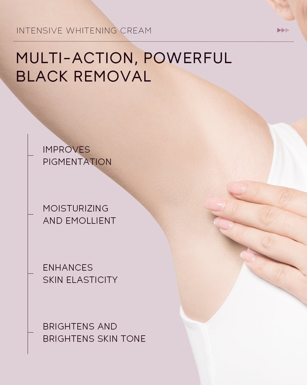 Quiyum Underarm Cream 30g Moisturizing Body Lotion