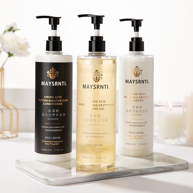 Maysrntl Cuzin Amino Acid Three-piece Shampoo Conditioner Shower Gel