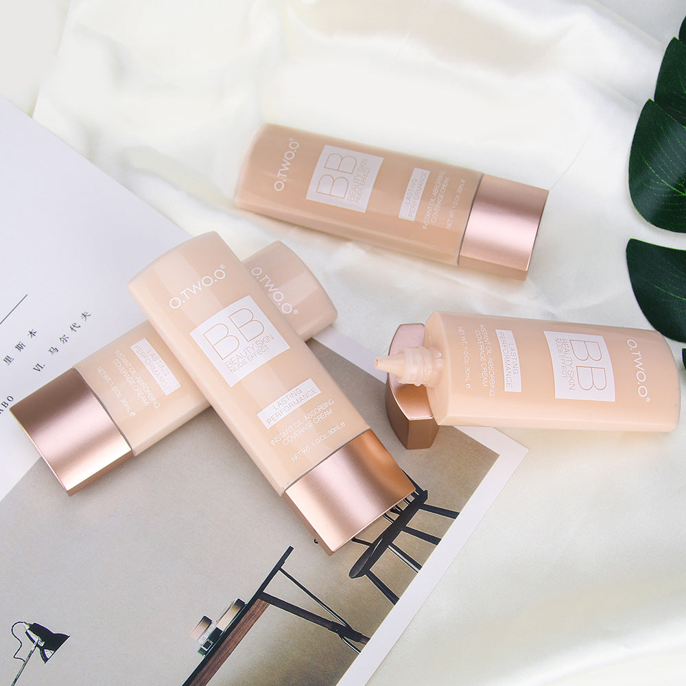 O.TWO.O Clear Hydrating Powder Bb Cream Waterproof Non-removal Foundation