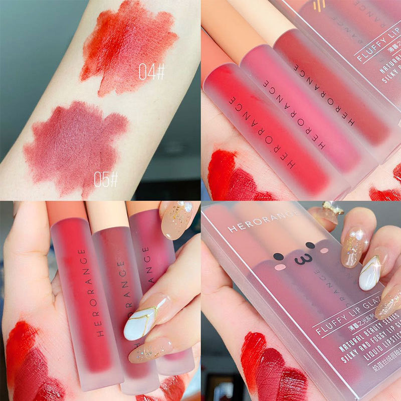HeroRange Fashion matte matte velvet gift box set
