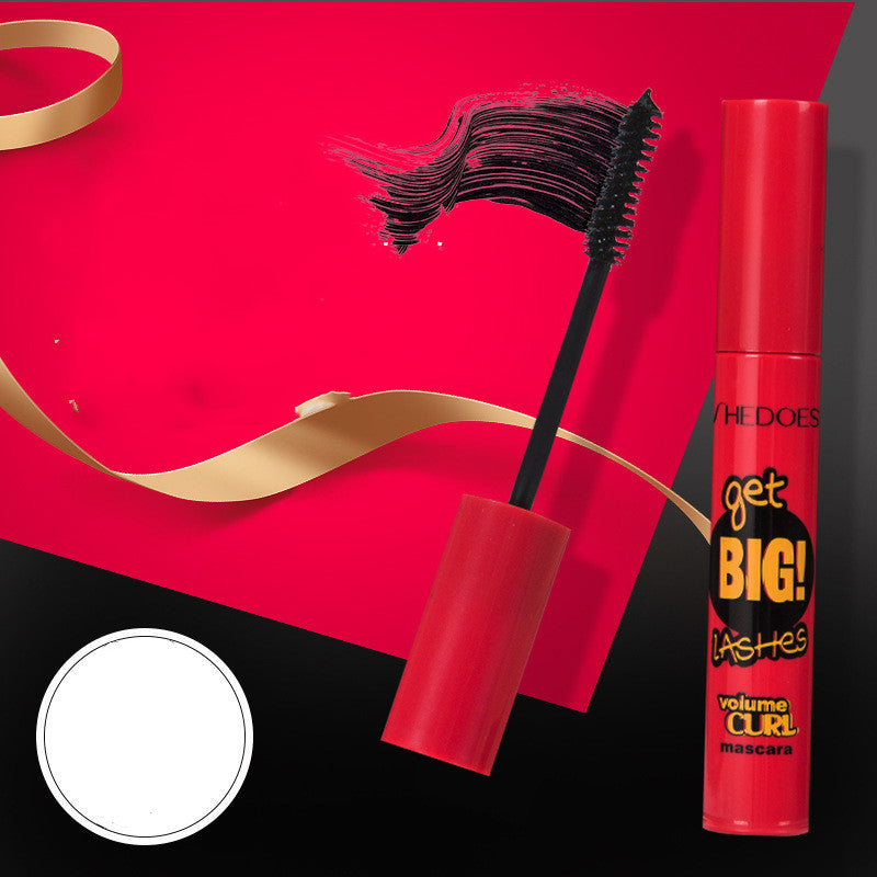 Shedoes Waterproof and red dye bottle mascara