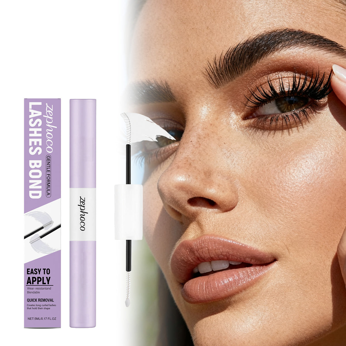 Zephoco Gentle Long-lasting Natural-looking Mascara