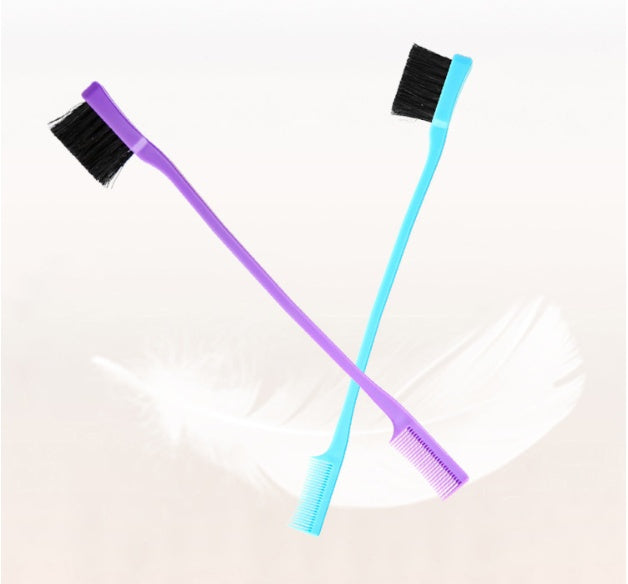 Double-ended Makeup Brush Hair Coloring Brush Eyebrow Brush Mascara Brush Broken Hair Modified Toothbrush