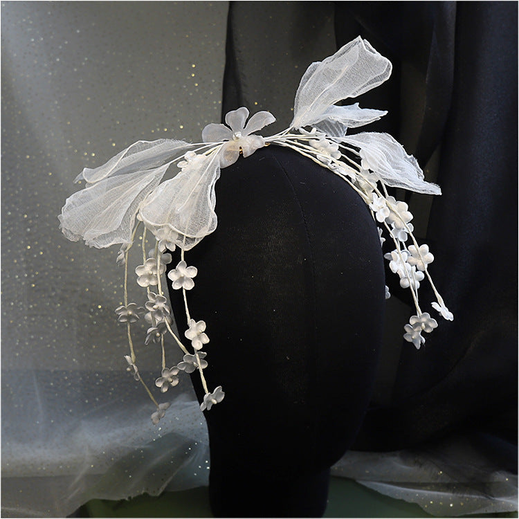 Super Fairy Hot Edge Yarn Head Flower Hairpin Headdress
