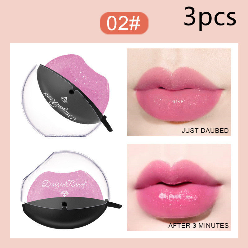 Dragon Ranee Lazy Lips Pearlescent Glitter Lipstick Is Not Easy To Fade, Warm And Moisturizing Lipstick