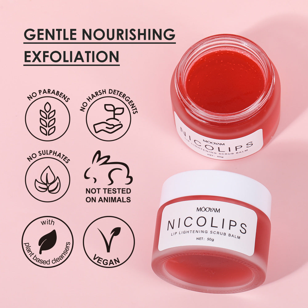 Mooyam Betaine Lip Scrub Cream Exfoliating