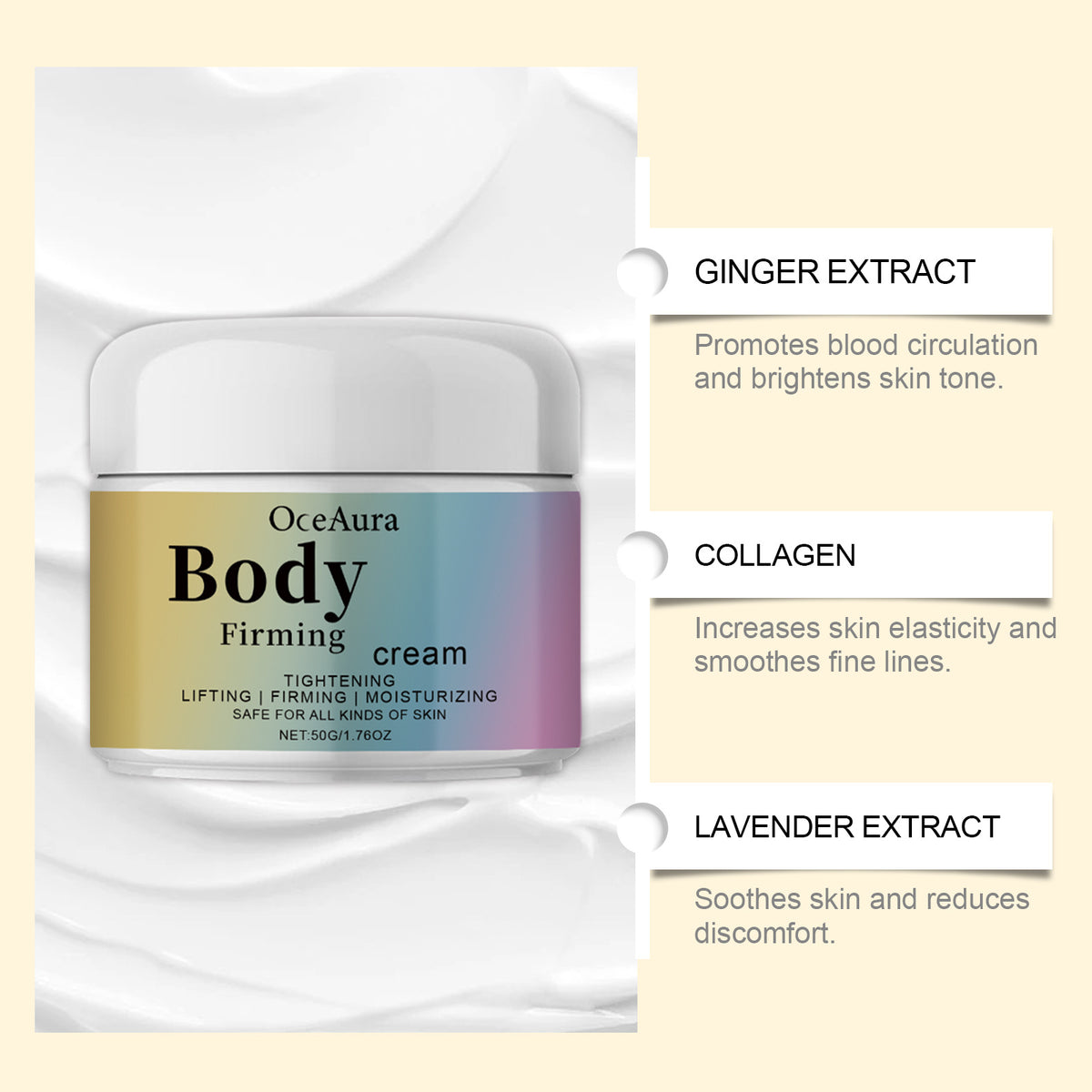 OceAura Daily Care Nourishing Skin Moisturizing Cream