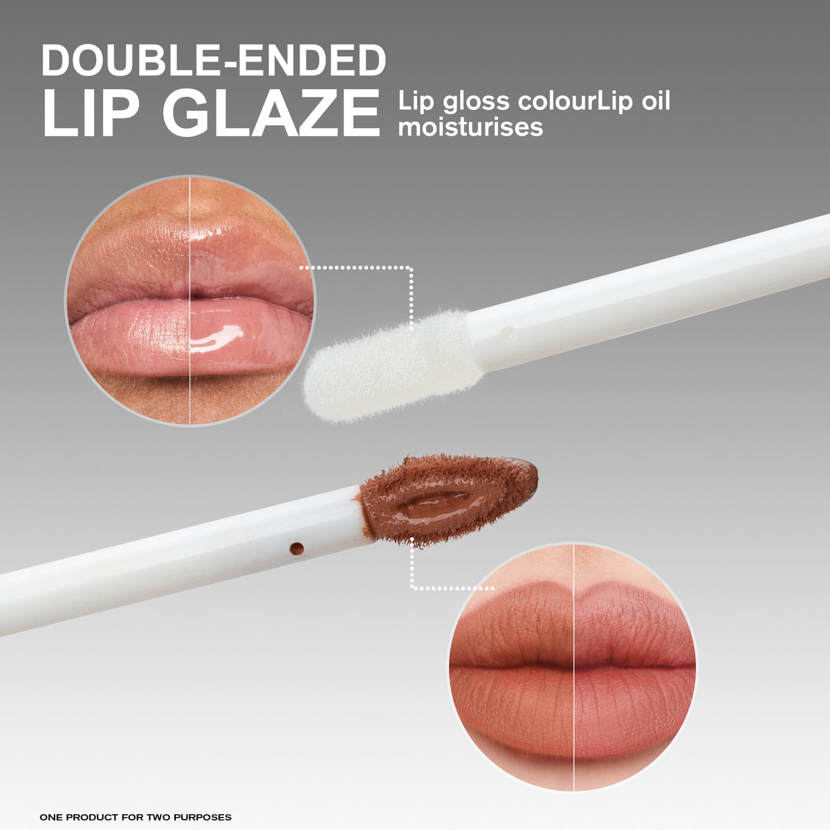 Phofay CL021 Double Head Non-stick Cup Lip Gloss