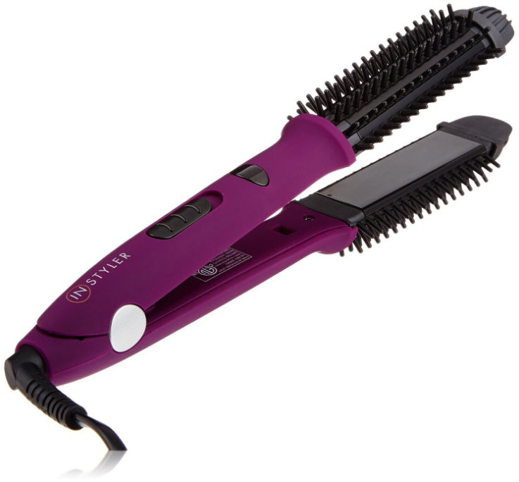 IN Styler Hair curling stick dual-purpose hair straightener buckle hair curler electric coil comb plywood