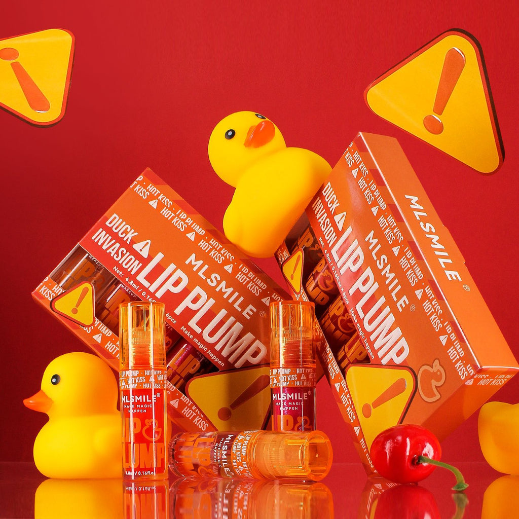 MLSmile Makeup Duckbill Plump Lip Moisturizing Liquid Lipstick Lip Glaze