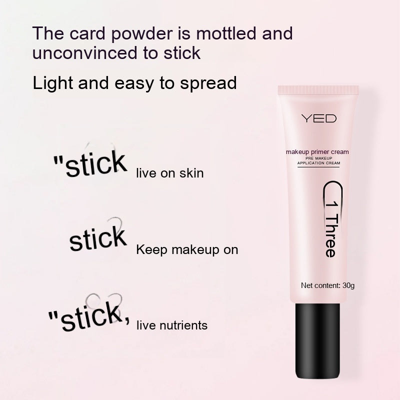 YED Not Easy To Makeup Delicate And Smooth Skin Feeling Milk Invisible Pores Not Stuck Powder Liquid Foundation