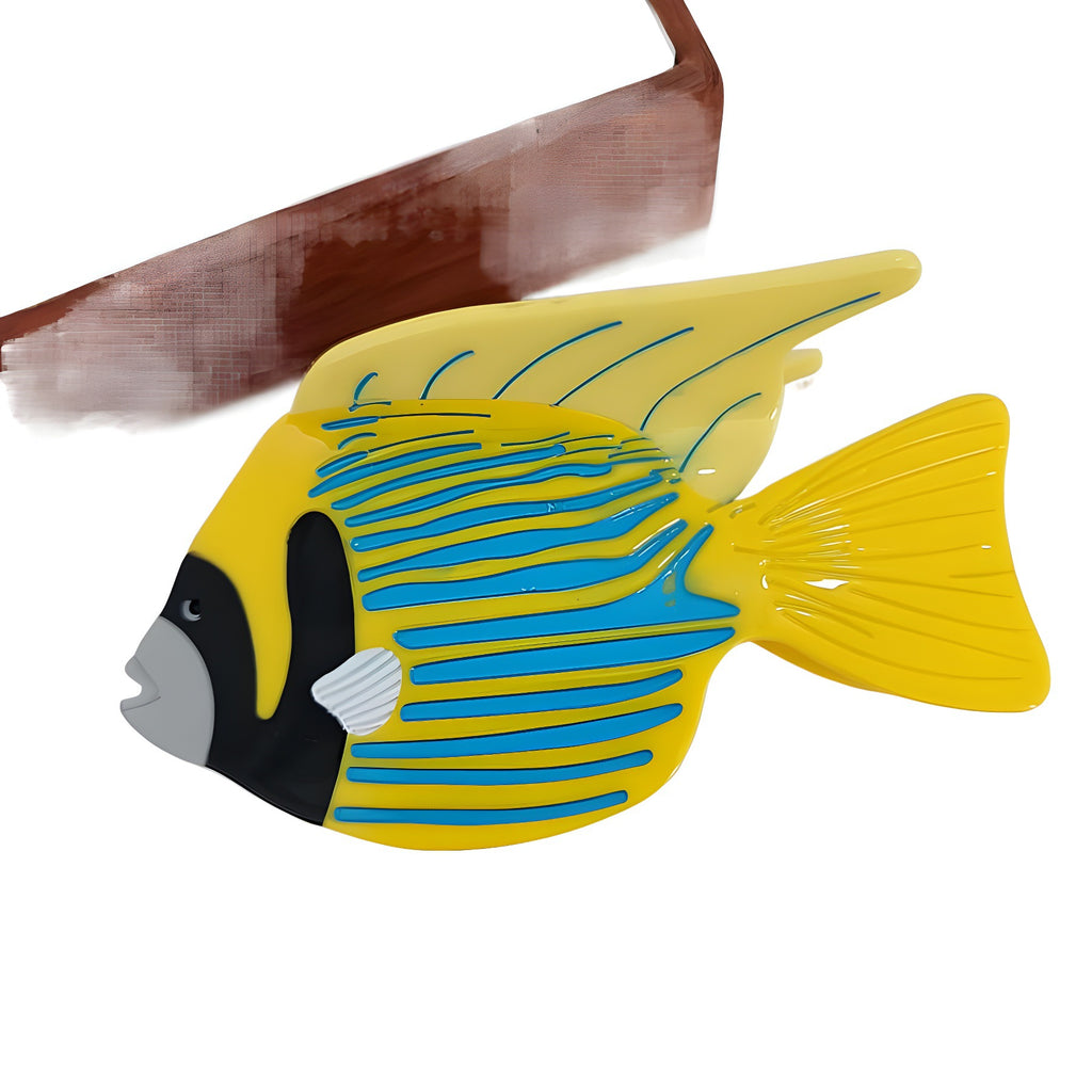 Ocean-Inspired Hair Claw Clip