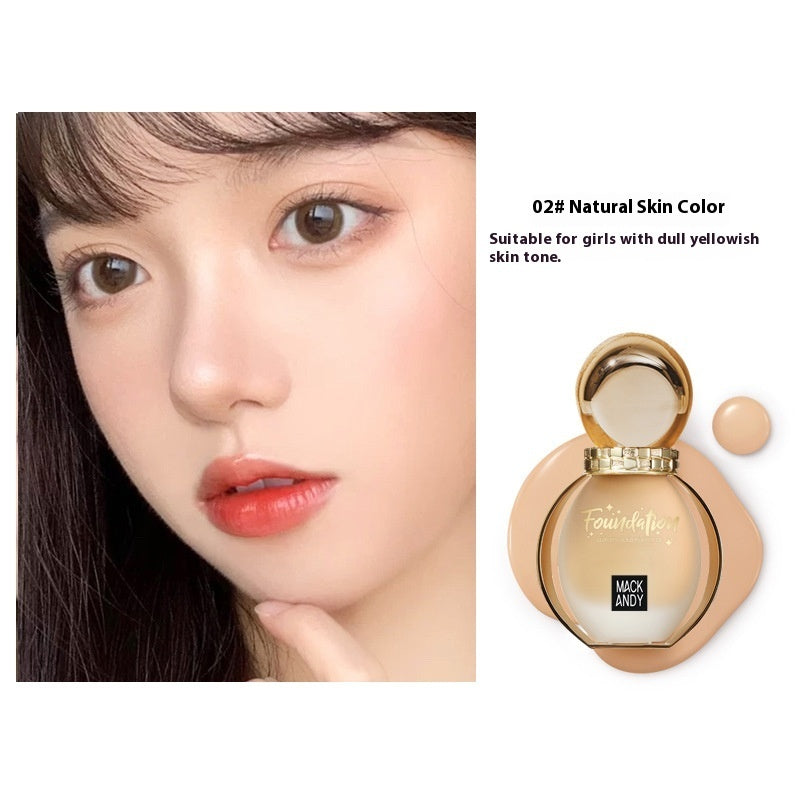 Mack Andy Yeast Extract Liquid Foundation Concealer And Moisturizer Oil Control