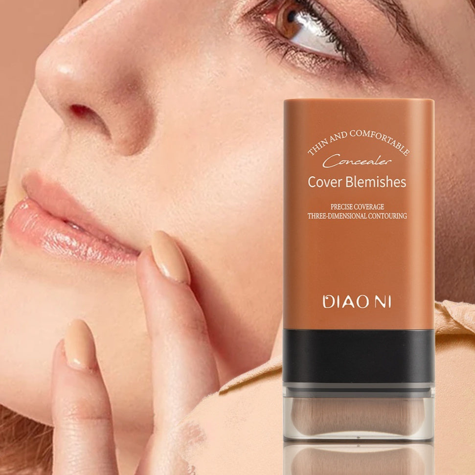 DIAONI With Brush 5 Colors 20g Moisturizing Light Transparent Concealing Foundation
