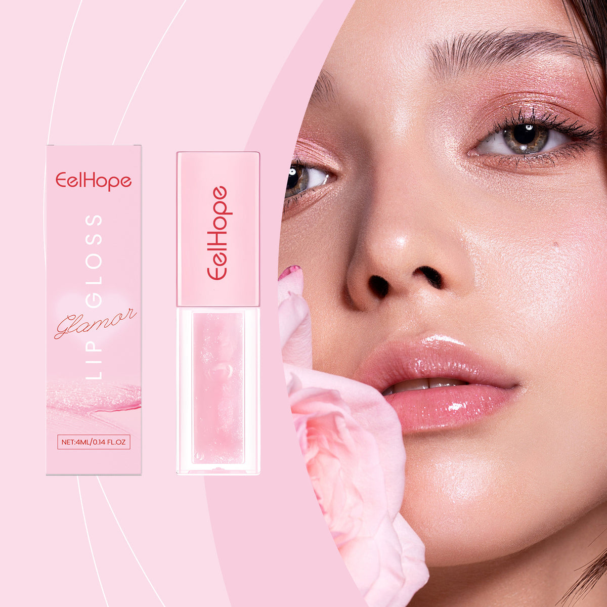 Eelhope Women's Soft And Elegant Makeup Trend With Bright And Long-lasting Lipstick
