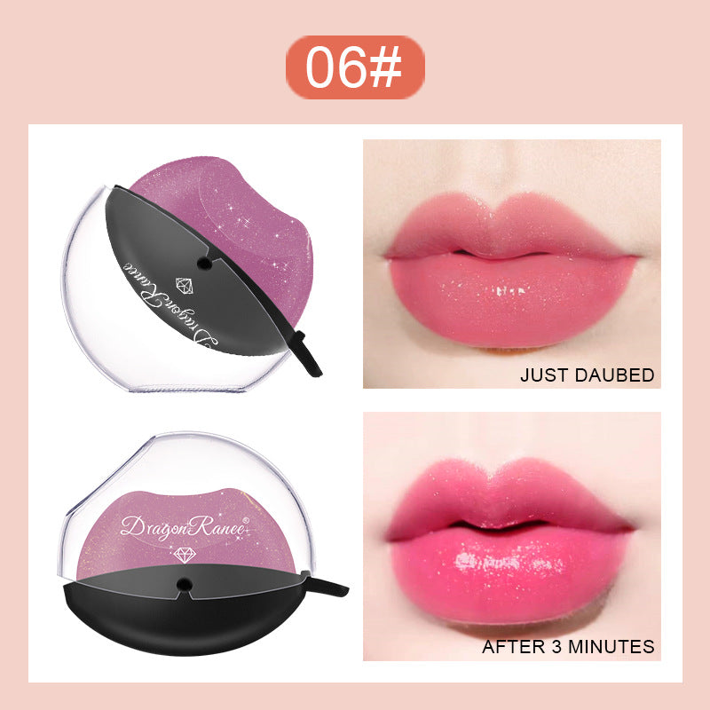 Dragon Ranee Lazy Lips Pearlescent Glitter Lipstick Is Not Easy To Fade, Warm And Moisturizing Lipstick