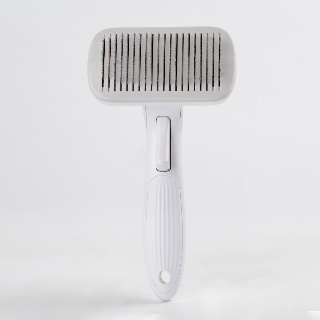 Self-Cleaning Pet Grooming Comb