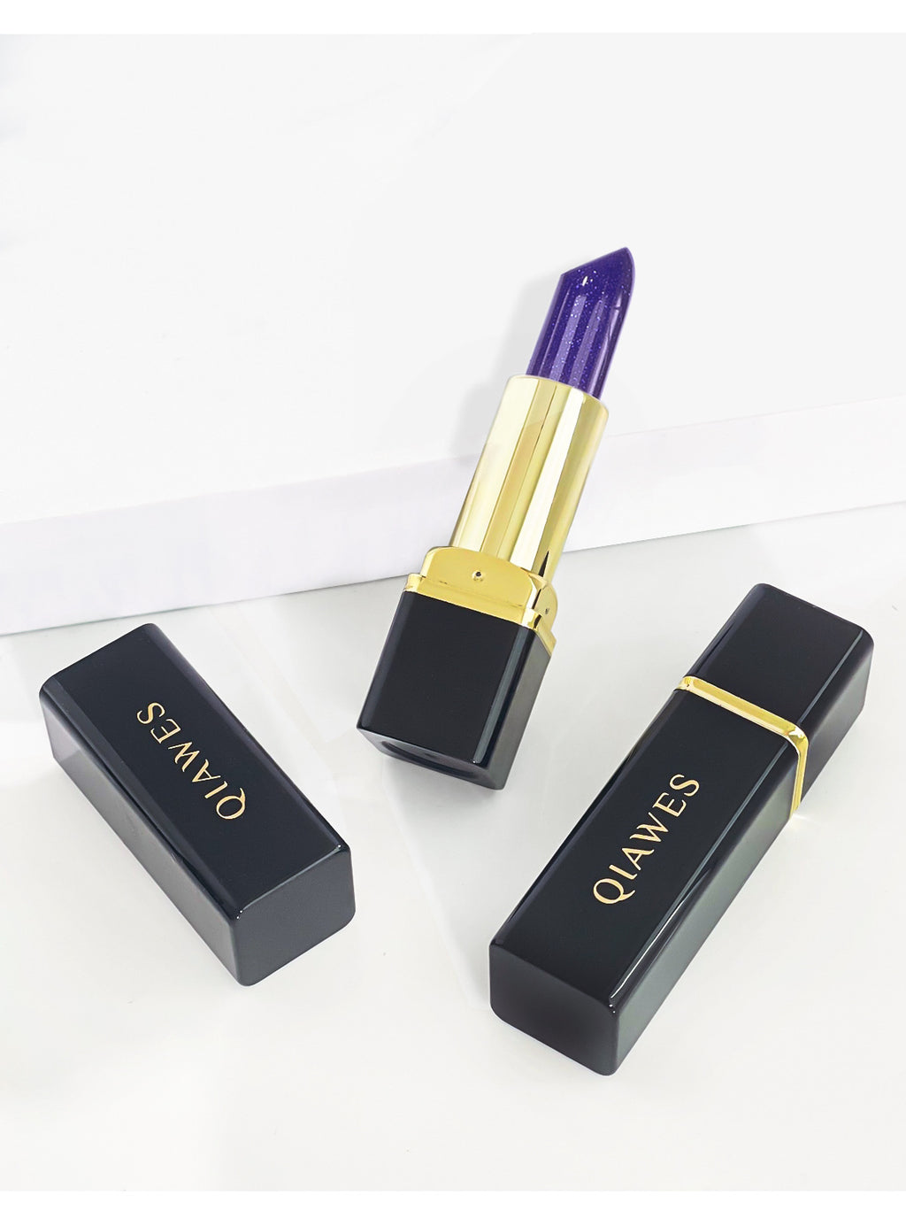 Qiawes Fashion Blue Enchantress Color Changing Lipstick