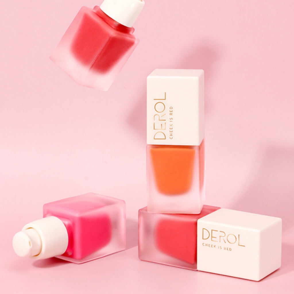 Derol Makeup Moisturizing Nourishing Brightening Look Natural Nude Makeup Blush