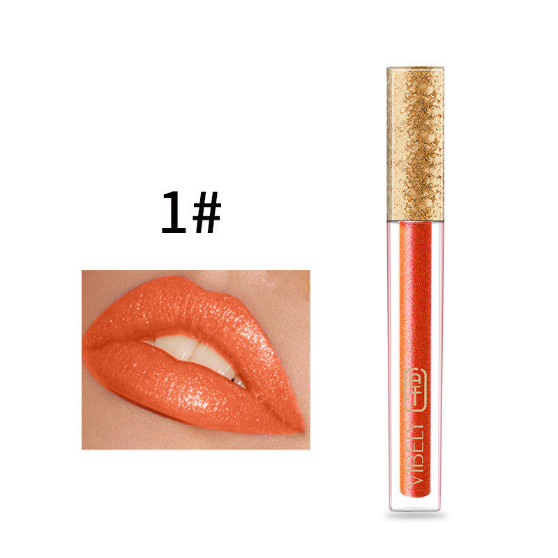 Vibely 15 Colors Smear-proof Makeup No Stain On Cup Matte Lip Gloss