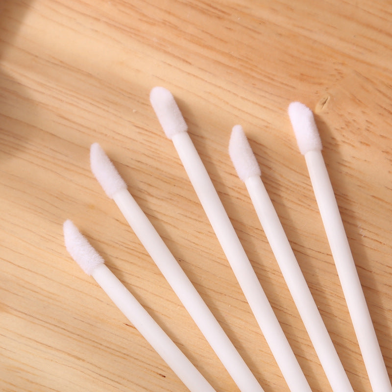 Flush Disposable Lip Brushes 200Pcs, 300Pcs, 400Pcs, 500Pcs Lipstick & Gloss Applicators. Lint Free, Multi Color Options