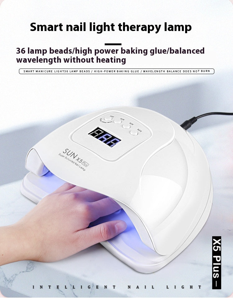 Sun Large Space Double Light Source Quick-drying Wear Nail Dryer