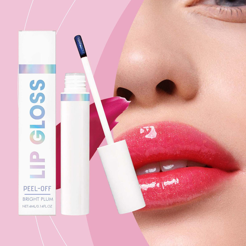 Peel-Off Moisturizing Glossy Portable Lip Makeup