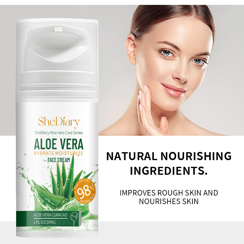 SheDiary Plant Aloe Cream Suit Moisturizing