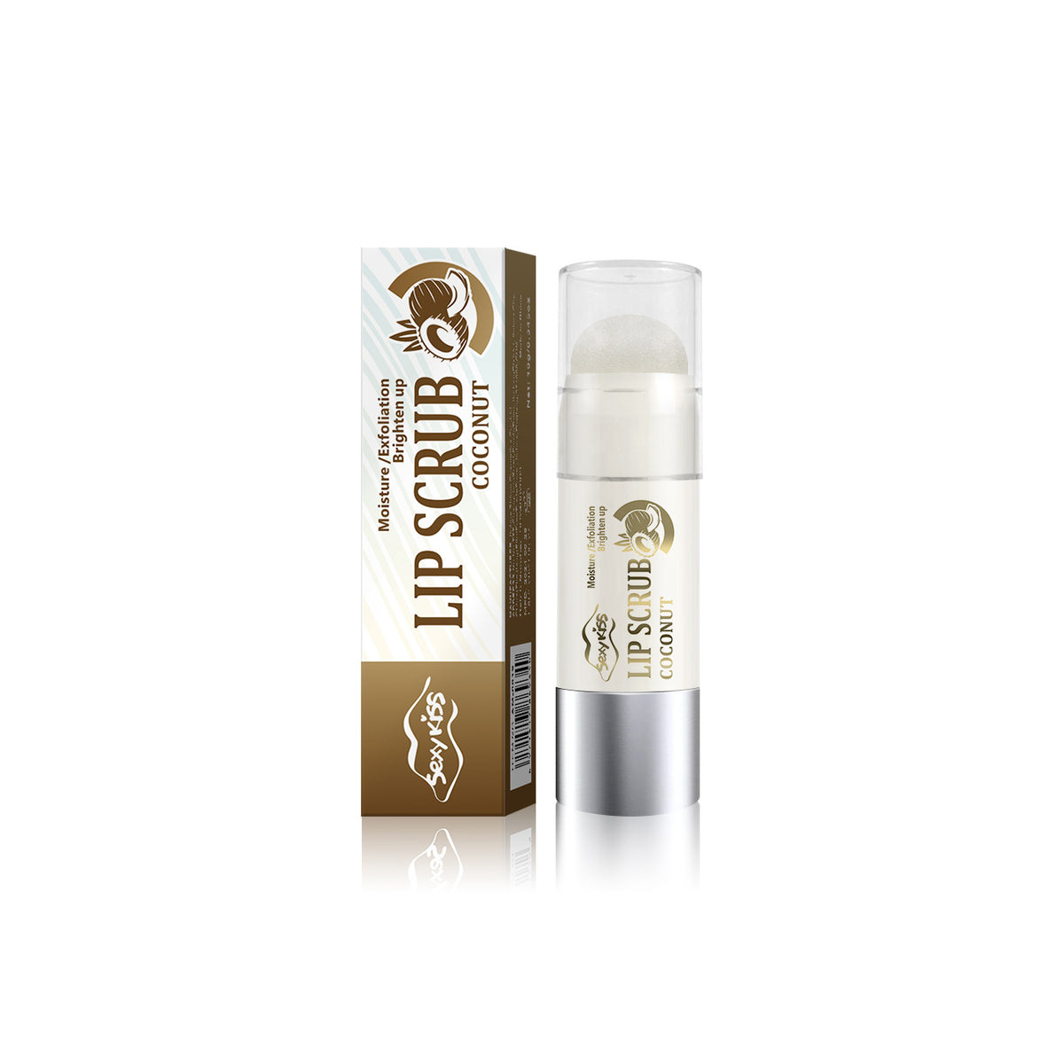 Sexy Kiss 10g Moisturizing Keratolytic Lip Scrub In A Portable Cream Form For Soft Smooth Lips