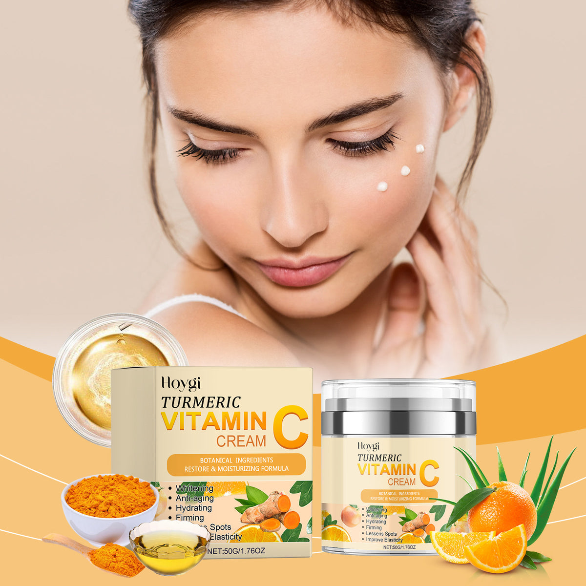 Hoygi Lighten Blemish Mark And Moisturize Face Cream