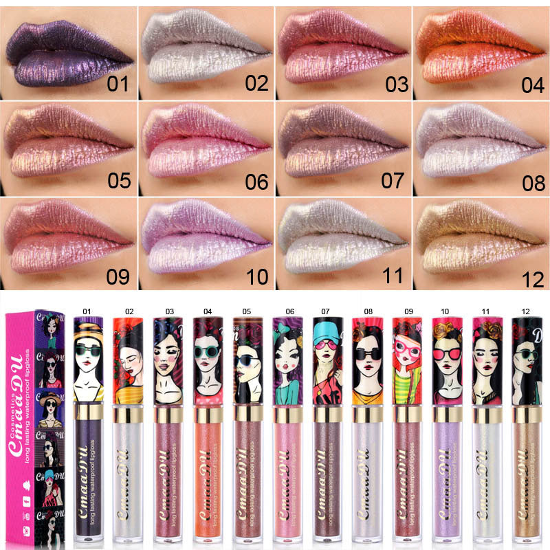 CmaaDu Sailor Moon Chameleon Diamond Glitter Lip Gloss Lipstick