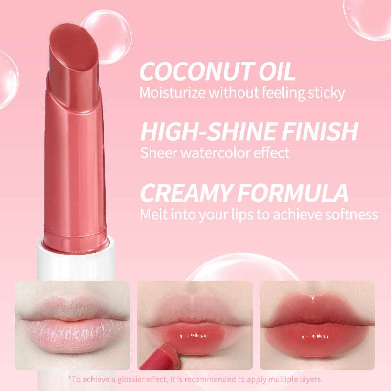 Olibolla 6 Color Press Water Light Solid Lip Lacquer
