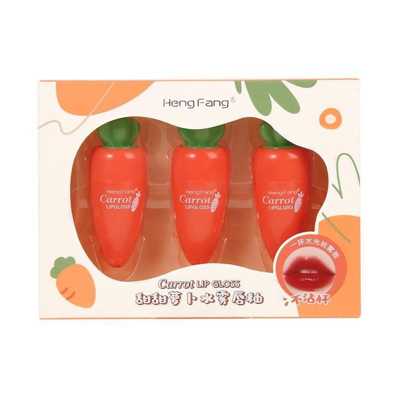 HengFang Sweet Radish Water Mist Lip Glaze Is Not Easy To Fade Without Touching The Cup