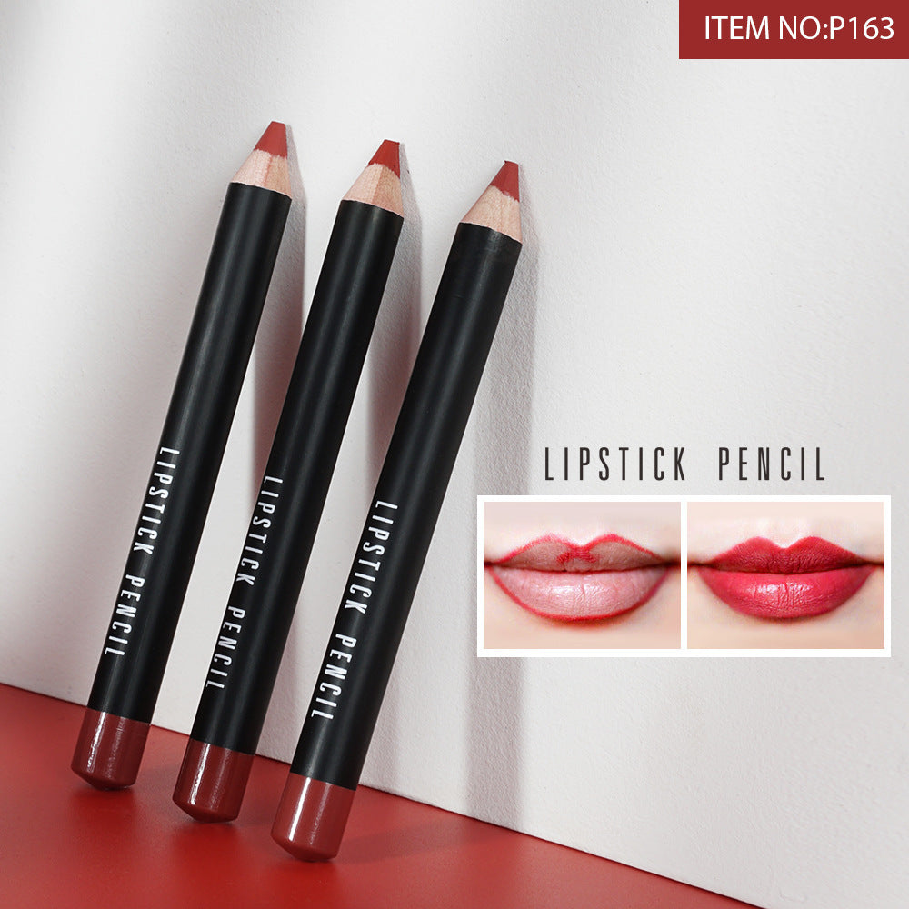 Menow No Stain On Cup 12cm Thick Wooden Rod Lipstick