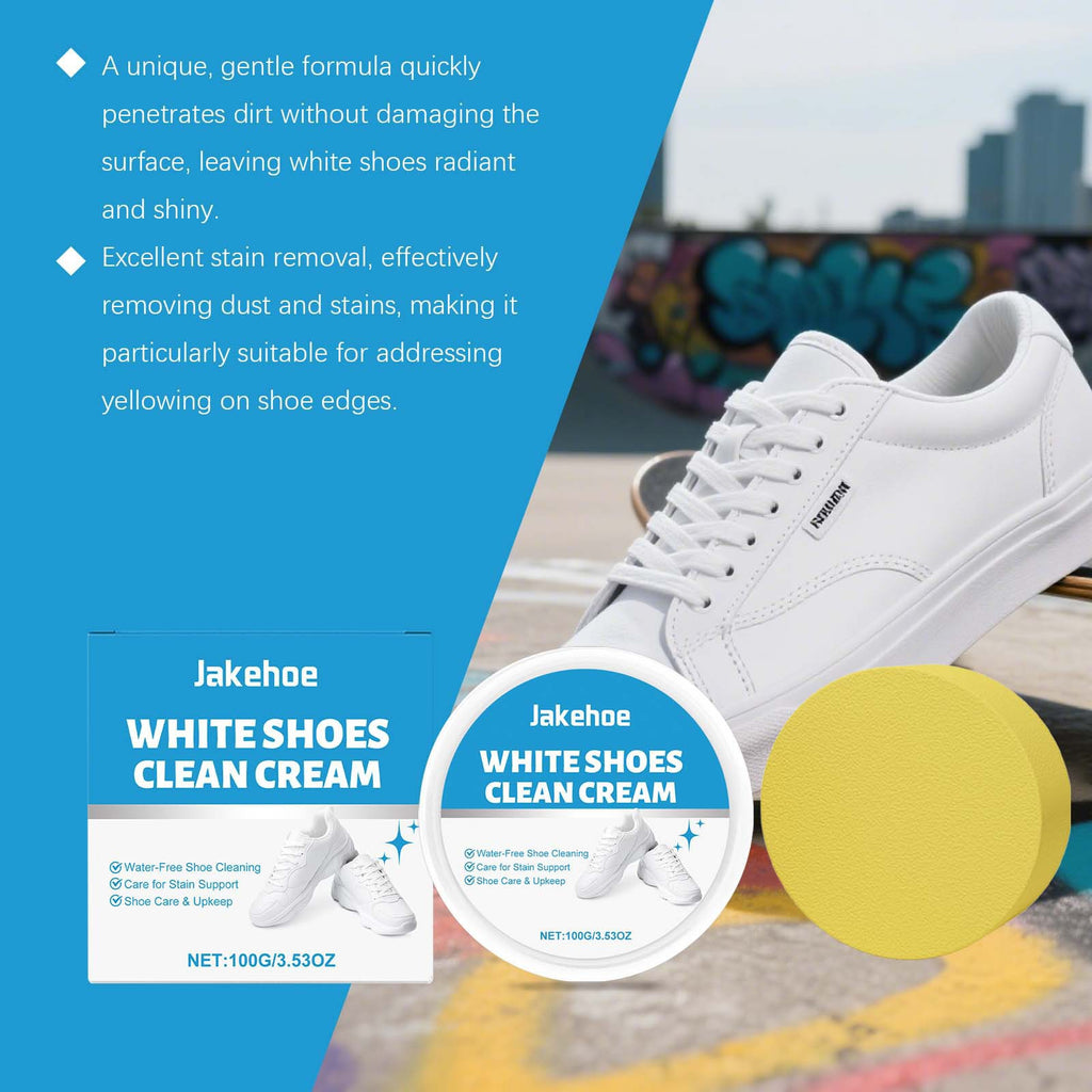Jakehoe White Shoe Cleaning Cream