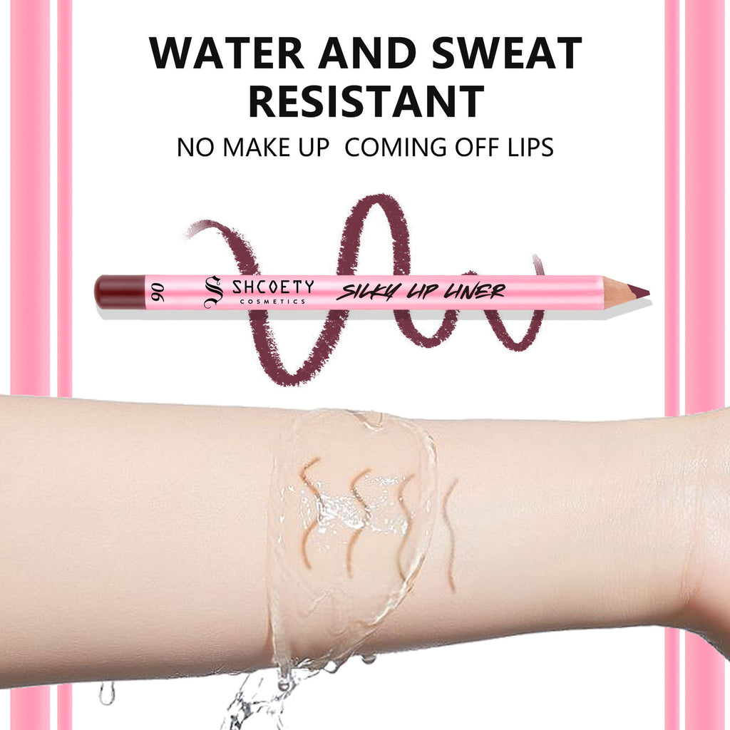 Shcoety 12 Color Matte Lipstick Lip Liner Suit