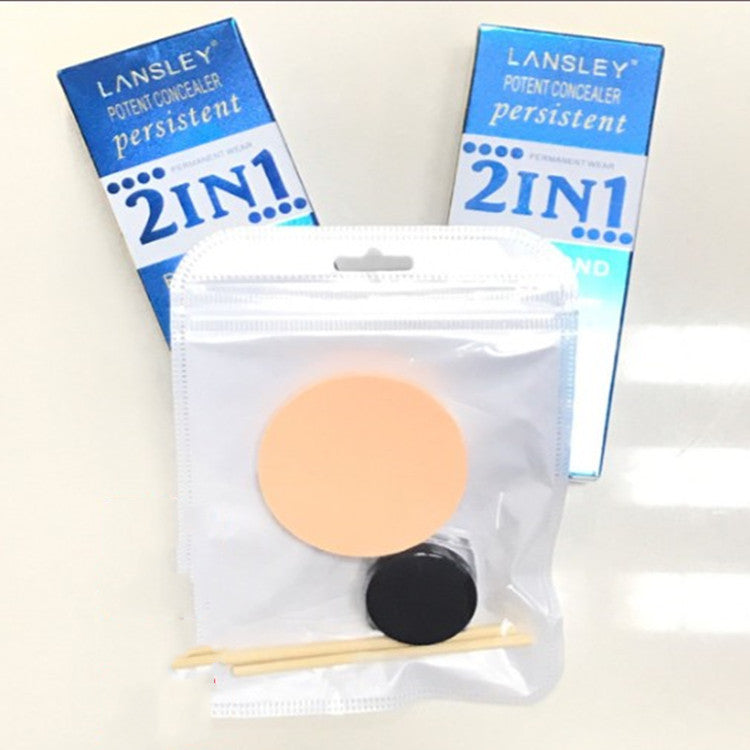 Lansley Two-tone Concealer To Cover Blemish Marks And Foundation 2-in-1