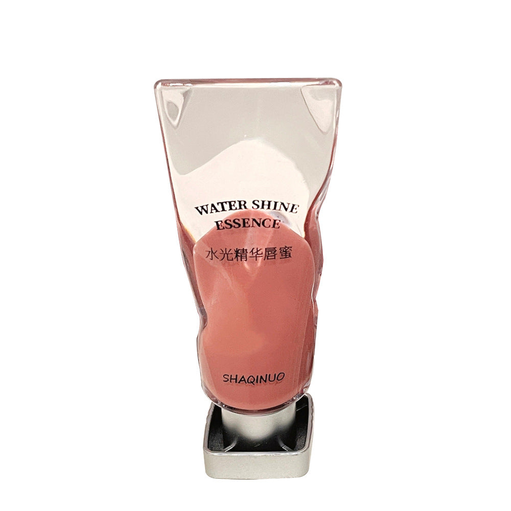 Shaqinuo Clear Glass Mirror Lip Lacquer Moisturizing