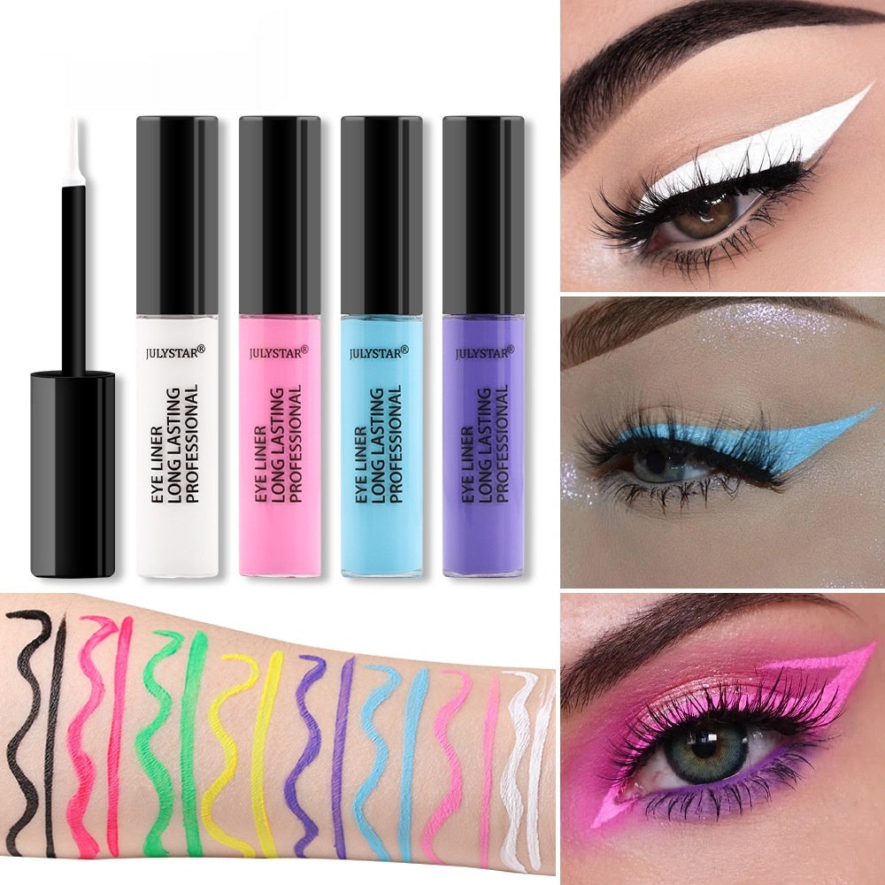 Julystar Halloween Beauty Liquid Eyeliner Waterproof And Oil-proof