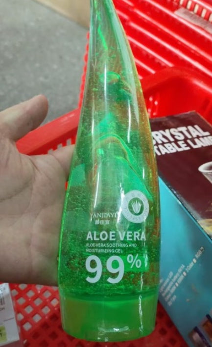 Aloe Vera Gel Skin Care Moisturizing Face Cream