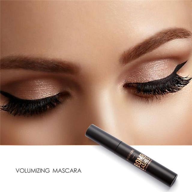 Focallure Mascara waterproof long curling does not smudge quick-drying soft brush head beauty