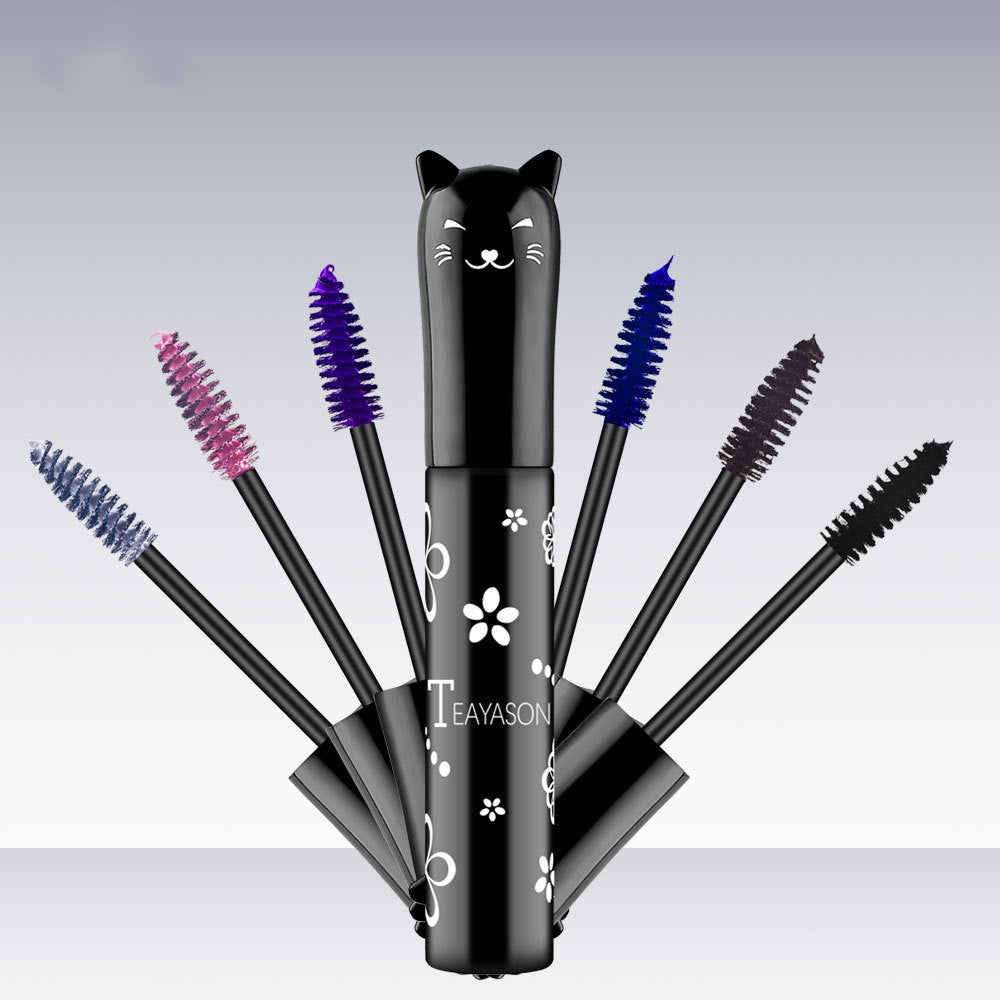 TEAYASON Color Mascara Blue Purple White Purple