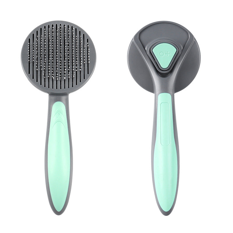 Stainless Steel Pin Comb Dog Hair Removal Comb